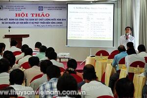 Cà Mau: Hiệu quả từ công tác giám sát chất lượng nước