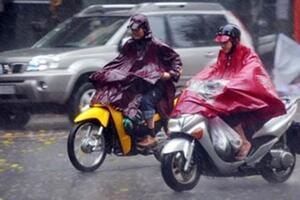 Bắc Bộ và Bắc Trung Bộ mưa dông diện rộng, đề phòng tố lốc