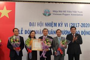 Hiệp hội Hồ tiêu Việt Nam đón nhận Huân chương Lao động Hạng II