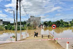 Mưa lớn kéo dài, Gia Lai chủ động ứng phó sạt lở đèo An Khê