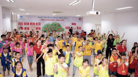 Cơ hội để các em nhỏ phát triển kỹ năng trong dịp hè