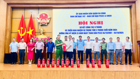 Quyết tâm đảm bảo an toàn phòng cháy, chữa cháy dịp cuối năm