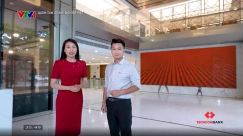 Techcombank đồng hành cùng chương trình "Vươn tầm doanh nghiệp Việt”