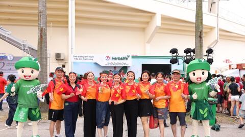 Herbalife tiếp sức hành trình thành công của Đội tuyển Bóng đá nữ quốc gia Việt Nam