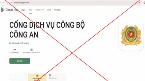 Bộ Công an cảnh báo thủ đoạn lừa đảo cài ứng dụng VNeID giả chứa mã độc