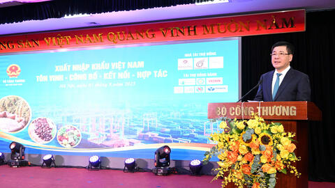 Xuất nhập khẩu Việt Nam: Tôn vinh - Công bố - Kết nối - Hợp tác