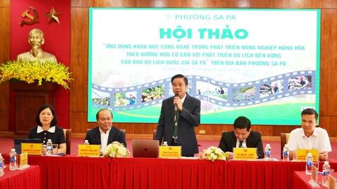 Ứng dụng công nghệ cao phát triển nông nghiệp gắn với du lịch xanh