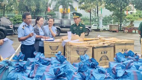 Gia Lai siết chặt quản lý, ngăn chặn buôn lậu thuốc lá qua biên giới
