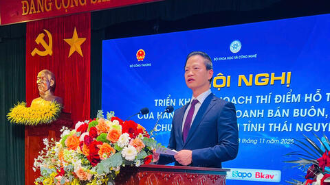 Thái Nguyên 'xuất khẩu số' từ chợ truyền thống và nông sản chế biến