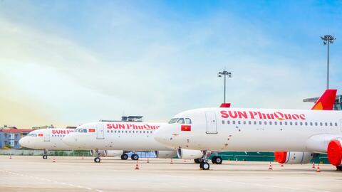 Sun PhuQuoc Airways tiếp tục dẫn đầu toàn ngành hàng không Việt Nam