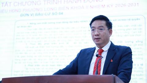 Hà Nội: Phường Long Biên tổ chức tiếp xúc cử tri với người ứng cử đại biểu HĐND