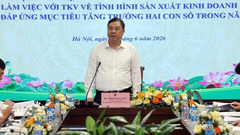 Phó Thủ tướng Thường trực Phạm Gia Túc làm việc với TKV về thúc đẩy tăng trưởng hai con số