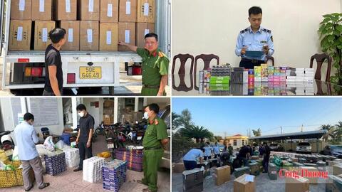 Gia Lai mạnh tay với hoạt động buôn bán, vận chuyển thuốc lá lậu