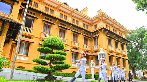Lễ Thượng cờ kỷ niệm 59 năm Ngày thành lập ASEAN