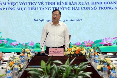 Phó Thủ tướng Thường trực Phạm Gia Túc làm việc với TKV về thúc đẩy tăng trưởng hai con số