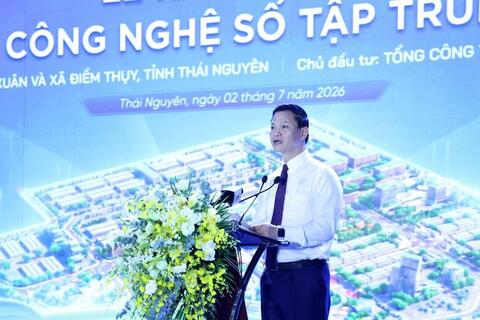 Phó Thủ tướng Hồ Quốc Dũng dự khởi công khu công nghệ số tập trung tại Thái Nguyên