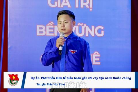 Đắk Lắk có dự án vào chung kết toàn quốc Cuộc thi Dự án khởi nghiệp thanh niên nông thôn năm 2026