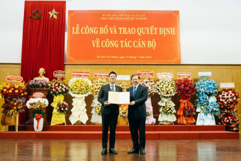 NSND Quốc Hưng được bổ nhiệm làm Giám đốc Nhạc viện TP.HCM