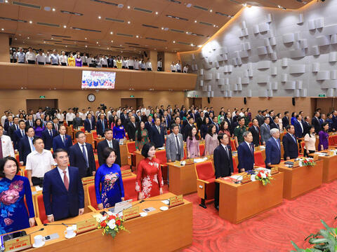 Khai mạc kỳ họp thứ năm, Hội đồng nhân dân thành phố Hà Nội khóa XVII