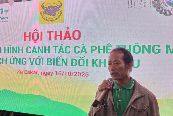 Canh tác cà phê thông minh - Giải pháp "vàng" cho nông dân Tây Nguyên