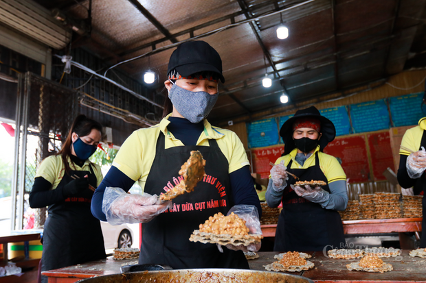 Cơ sở kẹo cu đơ Hà Tĩnh tất bật chuẩn bị đơn hàng cuối năm