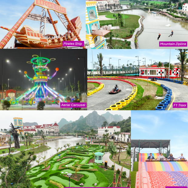 Tổ hợp vui chơi giải trí Bright Park sắp ra mắt tại Ninh Bình