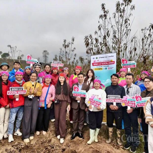 Lai Châu: Bình Lư đưa đào Tết, nhất chi mai lên TikTok Shop