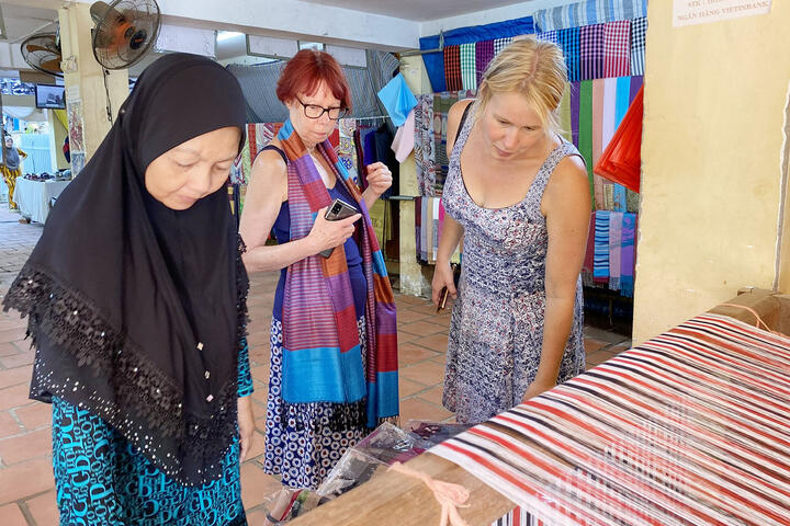 Bình minh trên ngã ba sông Châu Đốc