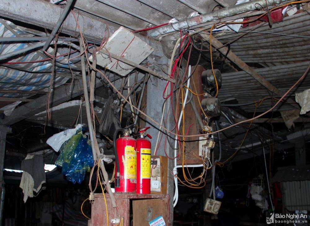 Báo động nguy cơ cháy, nổ ở các chợ ở TP Vinh mùa nắng nóng