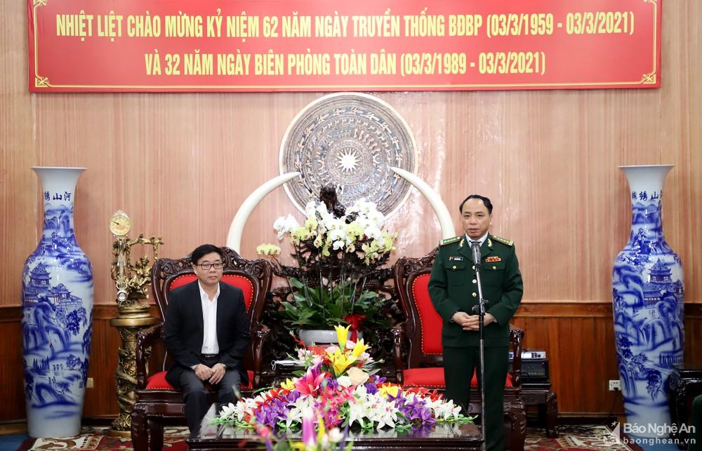 Lãnh đạo tỉnh chúc mừng Bộ đội Biên phòng nhân ngày truyền thống
