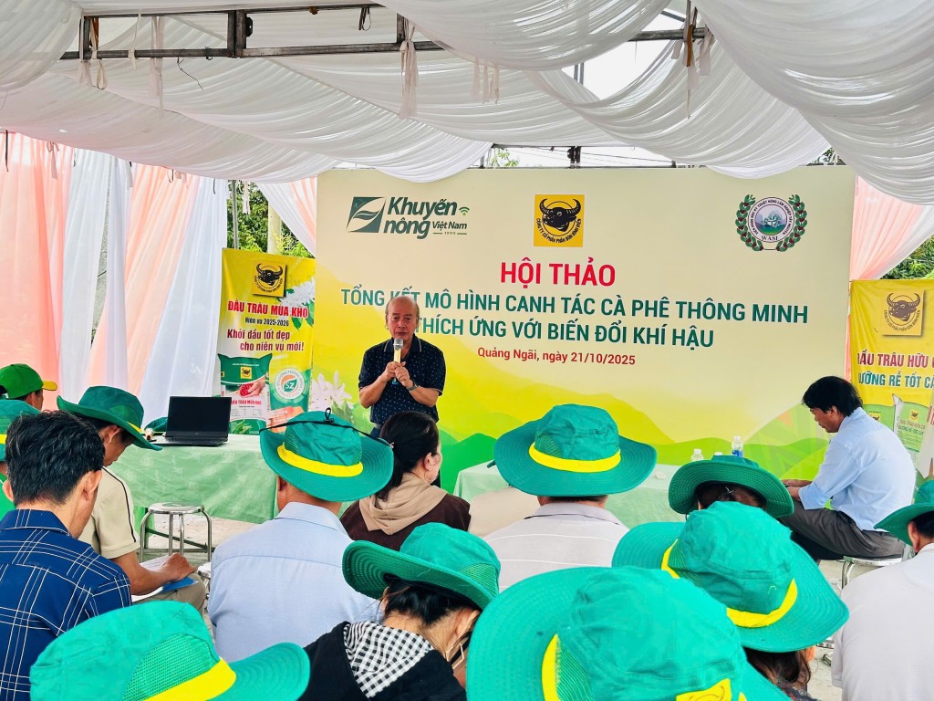 Canh tác cà phê thông minh - Giải pháp