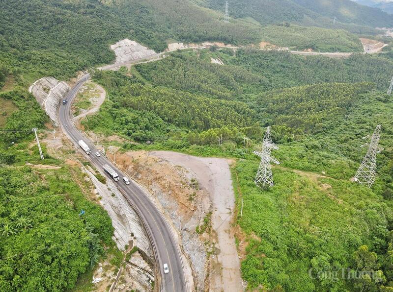 Khu vực đèo An Khê trên tuyến quốc lộ 19.