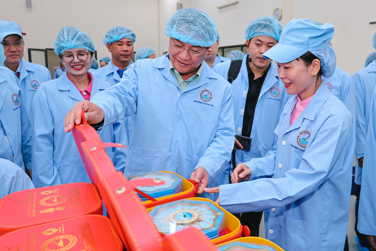 Yến sào Khánh Hòa là thương hiệu yến sào duy nhất của Việt Nam đạt Thương hiệu Quốc gia.