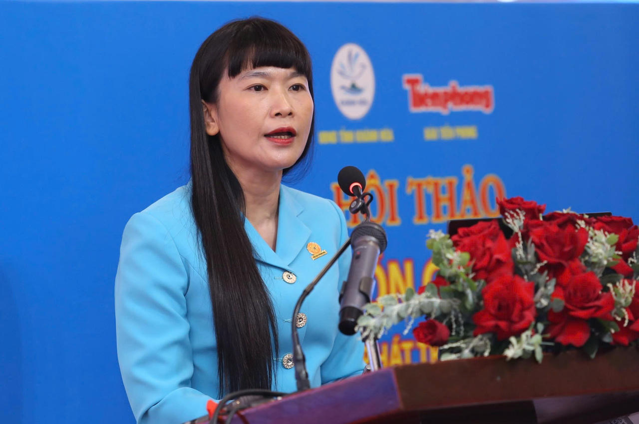 Bà Trịnh Thị Hồng Vân - Chủ tịch Hội đồng thành viên Công ty TNHH Nhà nước MTV Yến sào Khánh Hòa.