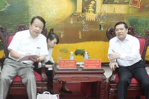 Hội NDVN- Arrowfield Nhật Bản: Phối hợp đưa phân bón hữu cơ tới đồng ruộng Việt Nam