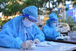 Sáng 26/01, Nghệ An ghi nhận 86 ca nhiễm Covid-19 mới, trong đó có 14 ca cộng đồng