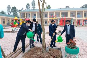 Nghệ An: Các đơn vị, địa phương phát động Tết trồng cây