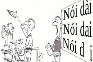 Không nói dai, viết dài