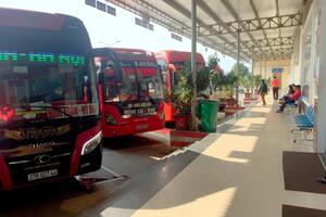 Nghệ An điều chỉnh hoạt động vận tải hành khách ở vùng dịch cấp độ 4