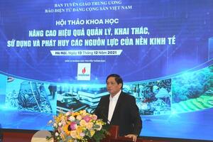 Quản lý, khai thác, sử dụng và phát huy các nguồn lực của nền kinh tế trong tình hình mới