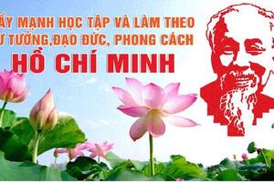 Hướng dẫn biểu dương, khen thưởng trong học tập, làm theo tư tưởng, đạo đức, phong cách Hồ Chí Minh