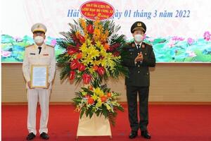 Bổ nhiệm Tư lệnh Cảnh sát Cơ động, Giám đốc Công an tỉnh Hải Dương