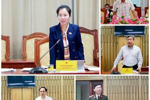 Đoàn Đại biểu Quốc hội tỉnh giám sát việc tiếp công dân và giải quyết khiếu nại tố cáo