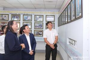 Đoàn công tác Ban Tuyên giáo Trung ương thăm, làm việc với Báo Nghệ An