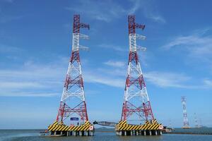 Đẩy nhanh tiến độ đường dây 220 kV vượt biển Kiên Bình-Phú Quốc