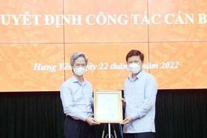 Công bố quyết định của Ban Bí thư Trung ương Đảng về công tác cán bộ