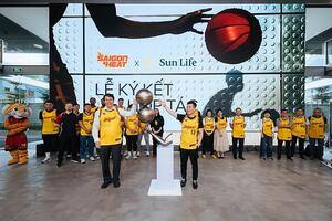 Sun Life Việt Nam trở thành đối tác bảo hiểm nhân thọ chính thức của Saigon Heat