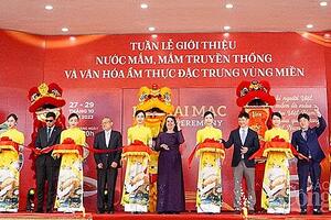 Khai mạc Tuần lễ giới thiệu, kết nối ẩm thực nông sản Việt Nam