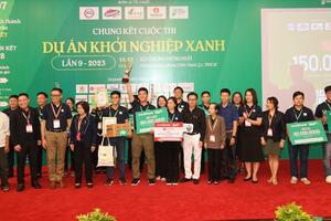 “Kết nối con người với tự nhiên” giành quán quân dự án khởi nghiệp xanh 2023