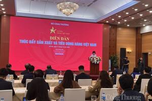 Thúc đẩy sản xuất, tiêu dùng hàng Việt Nam